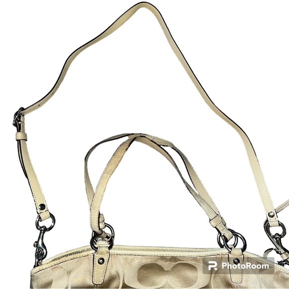 COACH bag Leah & wallet with dust bag and Coach tag - Picture 5 of 16